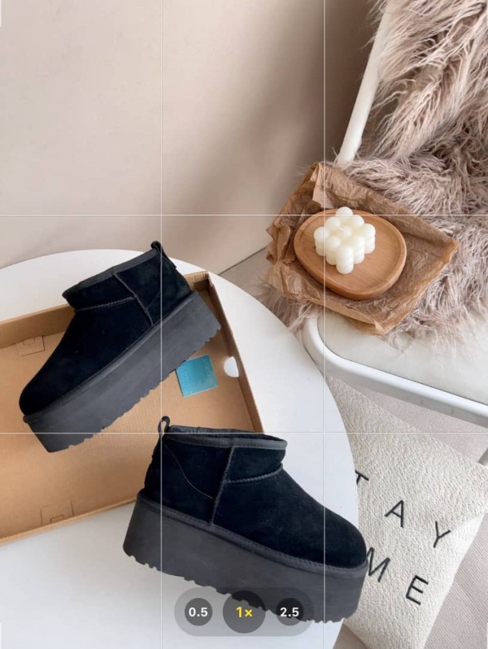 UGG Classic Ultra Mini Platform Boot Black (Women's)