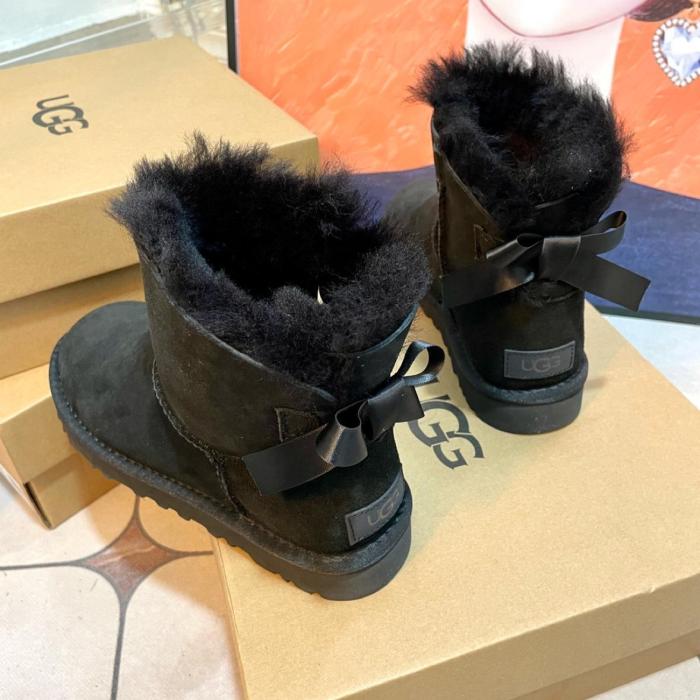 UGG Mini Bailey Bow II Black (Women's)