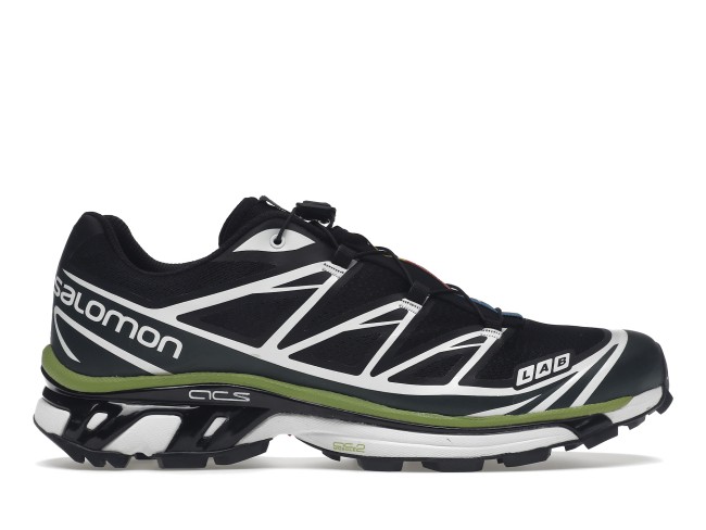 Salomon XT-6 Black Green Lime