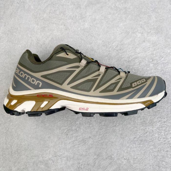 Salomon XT-6 Beluga Dull Gold