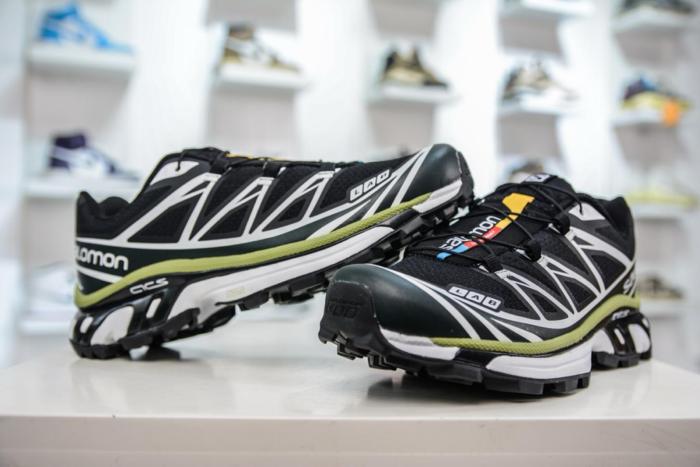 Salomon XT-6 Black Green Lime