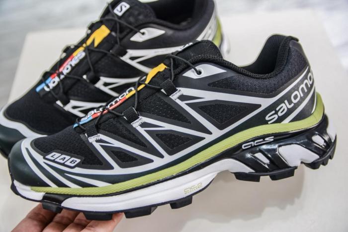 Salomon XT-6 Black Green Lime