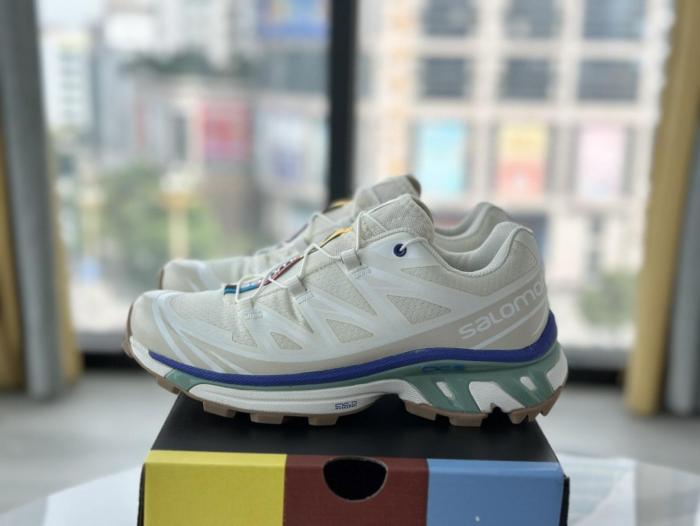 Salomon XT-6 Vanilla Ice Granite Green Gum