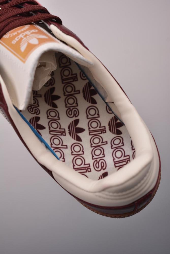 adidas Samba OG Maroon Gold Metallic (Women's)