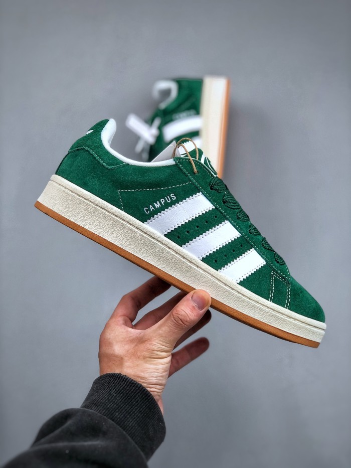 adidas Campus 00s Dark Green Cloud White