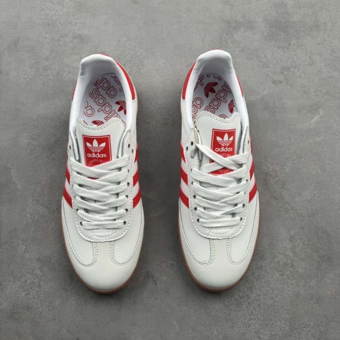 adidas Samba OG White Solar Red Gum (W)