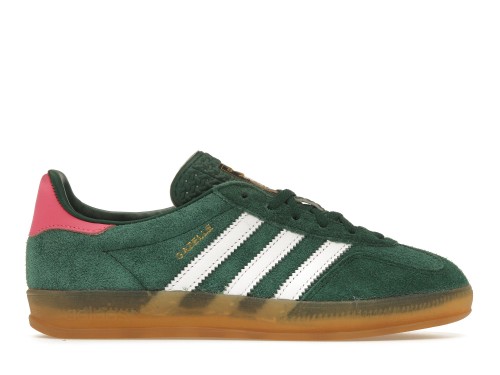 adidas Gazelle Indoor Collegiate Green Lucid Pink (Women's)