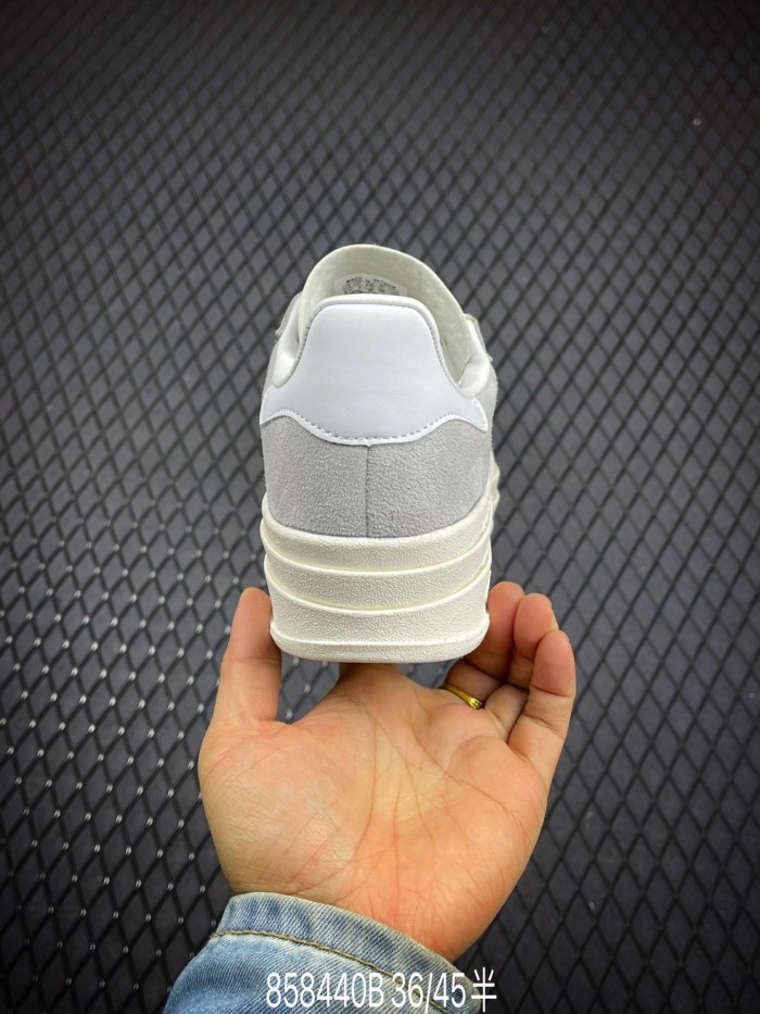 adidas Gazelle Bold Grey White (Women's)