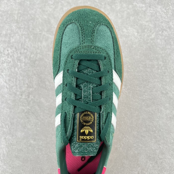 adidas Gazelle Indoor Collegiate Green Lucid Pink (Women's)
