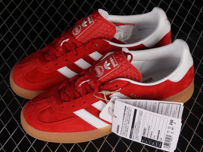 adidas Gazelle Scarlet Cloud White