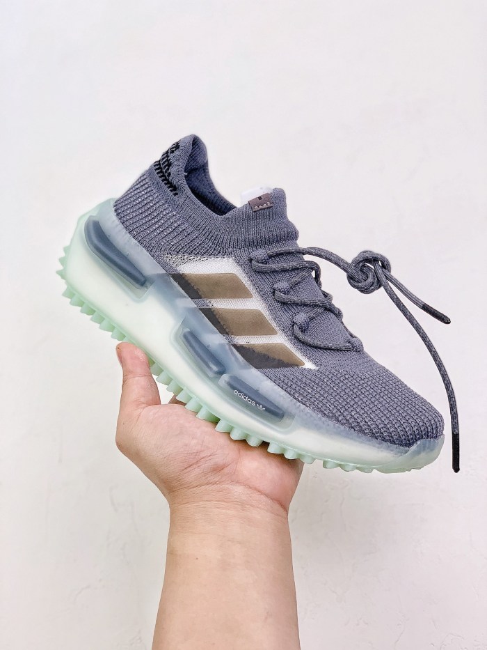 adidas NMD S1 Grey Green Glow