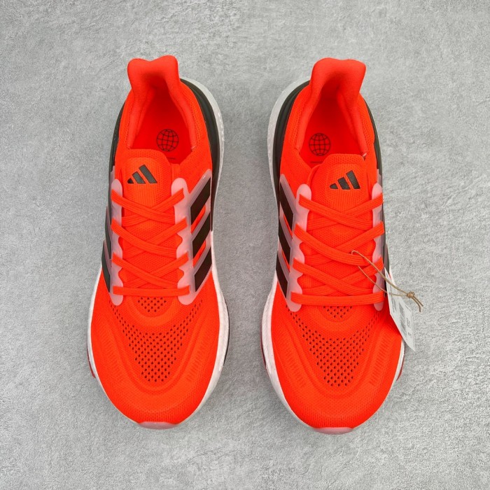 adidas Ultra Boost Light Solar Red Black White