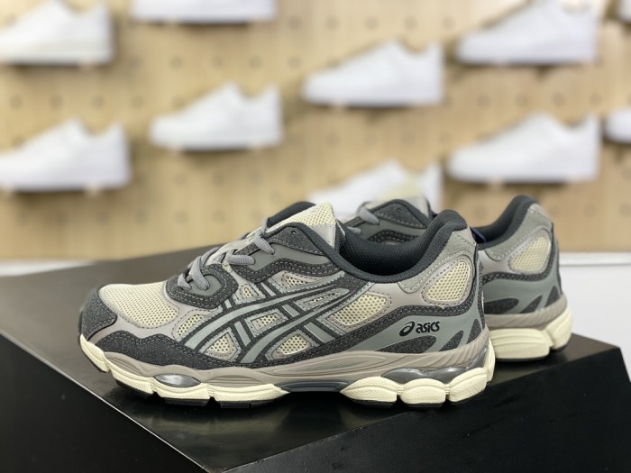 ASICS Gel-NYC Oatmeal Obsidian Grey