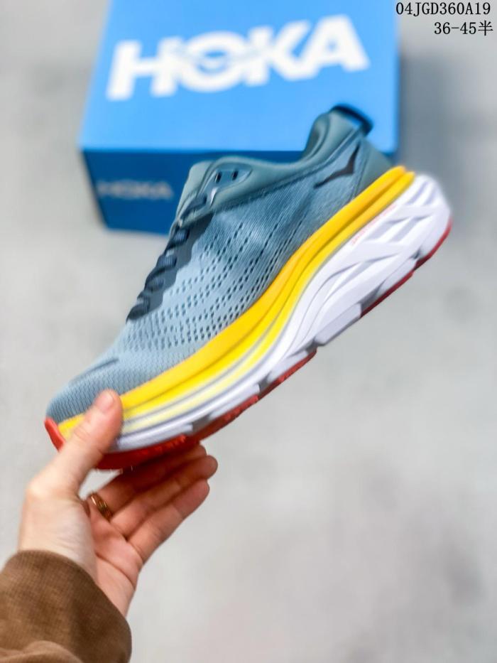 Hoka One One Bondi 8 Goblin Blue Mountain Spring