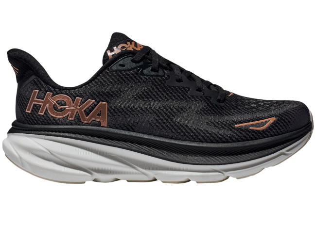 Hoka One One Clifton 9 Black Rose Gold (Women's)