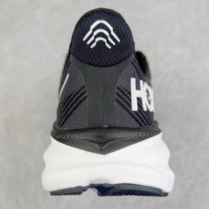 Hoka One One Clifton 9 Black White
