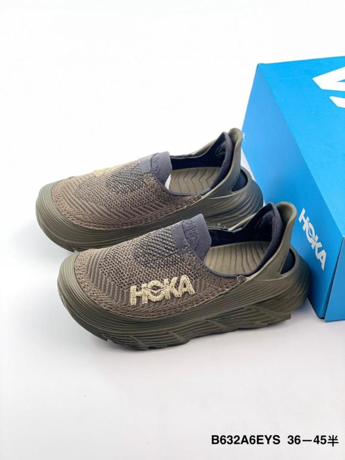 Hoka Restore TC Dark Olive