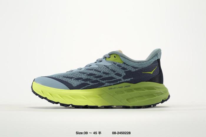 Hoka One One Speedgoat 5 Stone Blue Dark Citron