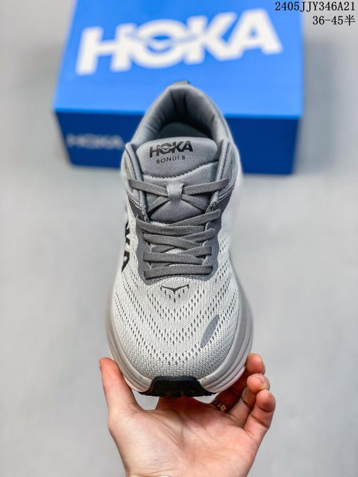 Hoka One One Bondi 8 Sharkskin Harbor Mist