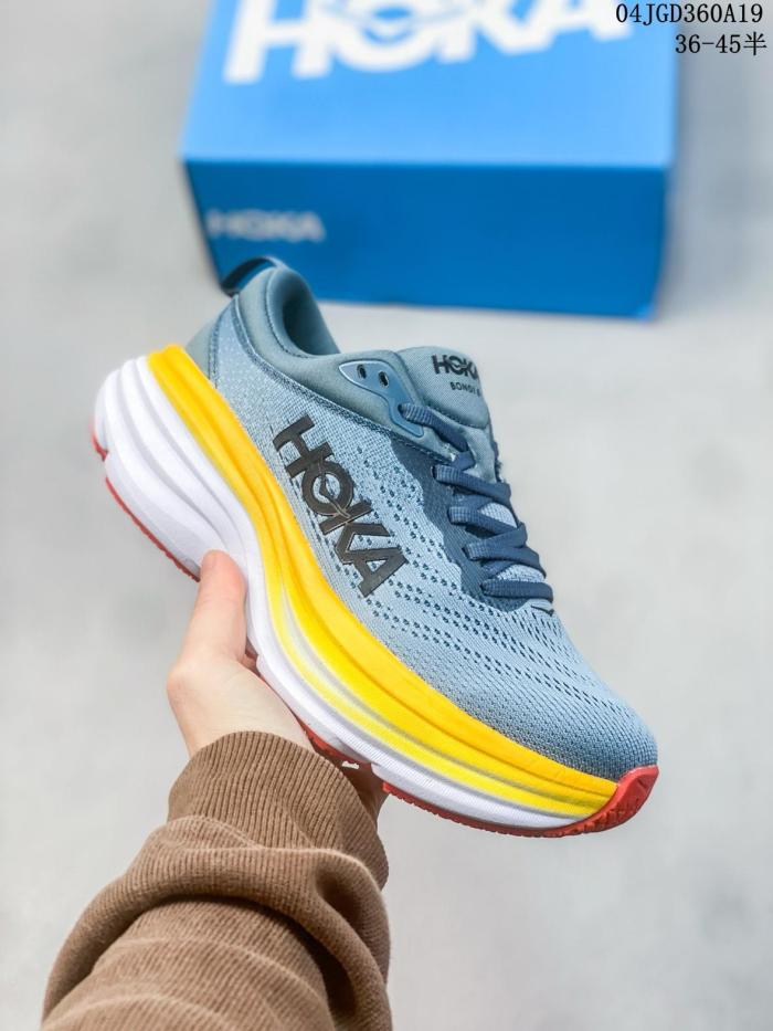 Hoka One One Bondi 8 Goblin Blue Mountain Spring