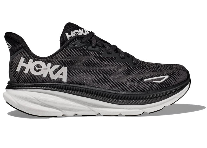 Hoka One One Clifton 9 Black White (Women's)