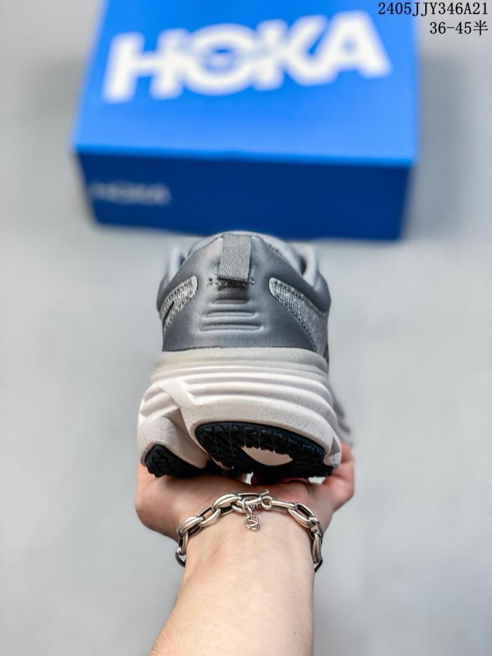 Hoka One One Bondi 8 Sharkskin Harbor Mist