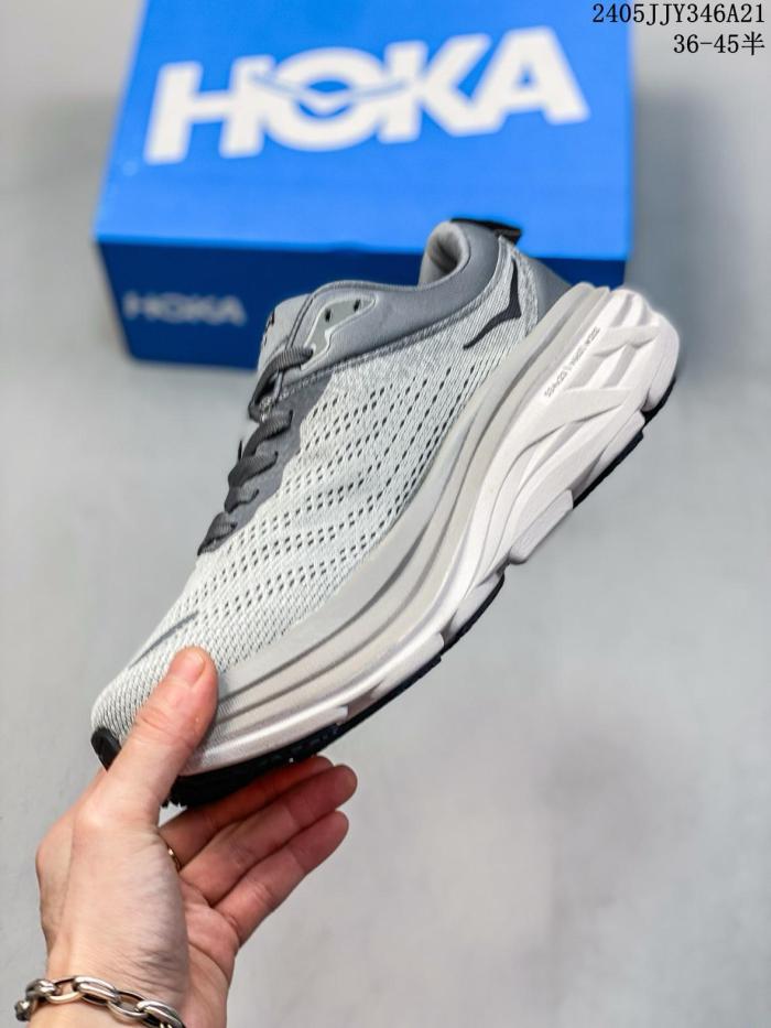 Hoka One One Bondi 8 Sharkskin Harbor Mist