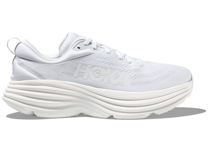 Hoka One One Bondi 8 Triple White
