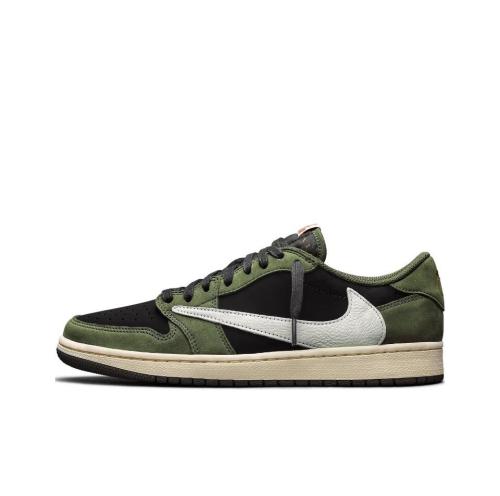 Jordan 1 Retro Low OG SP Travis Scott Black Olive DM7866-002