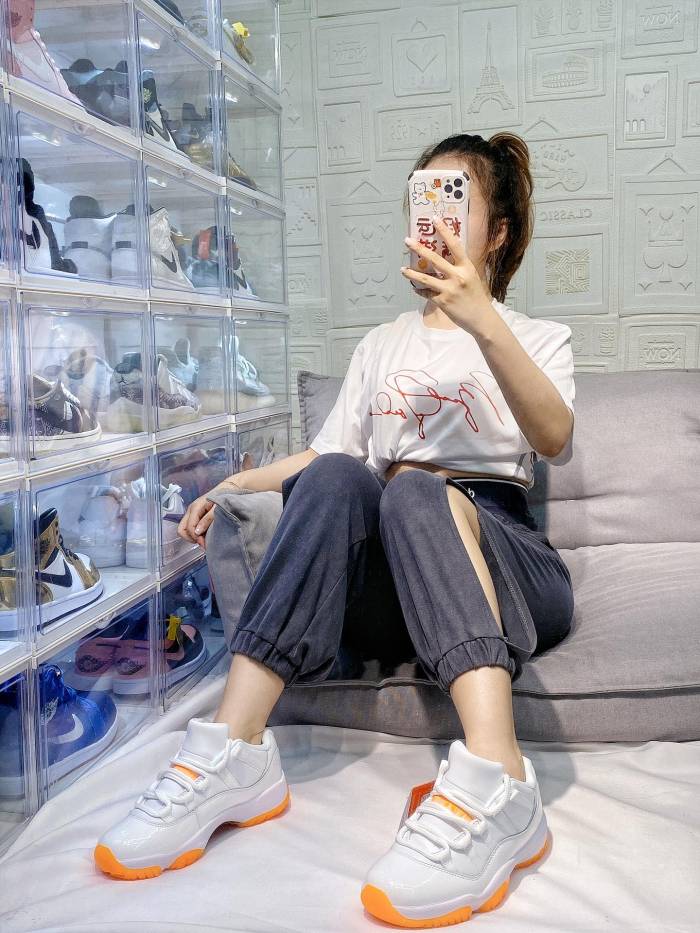 Jordan 11 Retro Low Citrus (2021) (W)