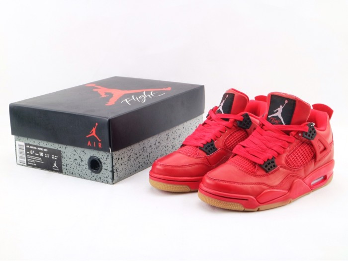 Jordan 4 Retro Fire Red Singles Day 2018