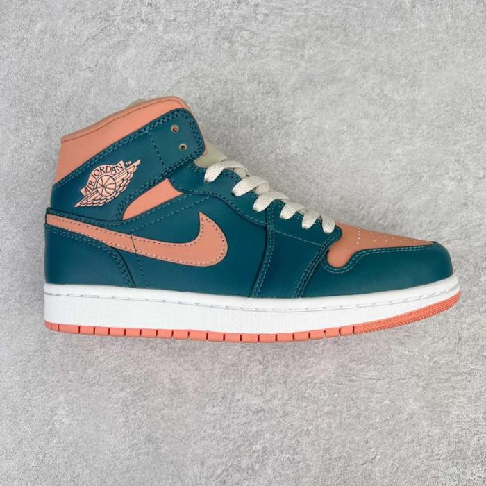 Jordan 1 Mid Dark Teal Green (W)