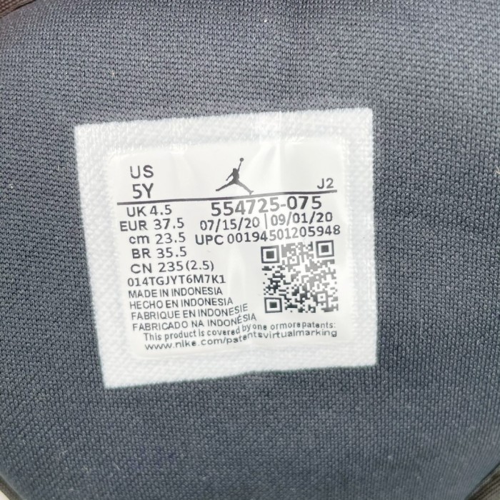 Jordan 1 Mid White Black Chile Red (GS)