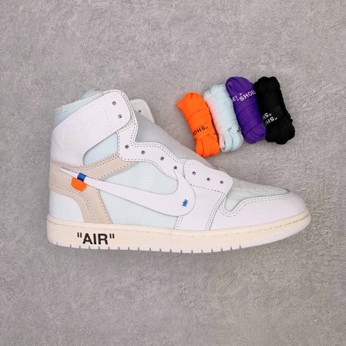 Jordan 1 Retro High Off-White White