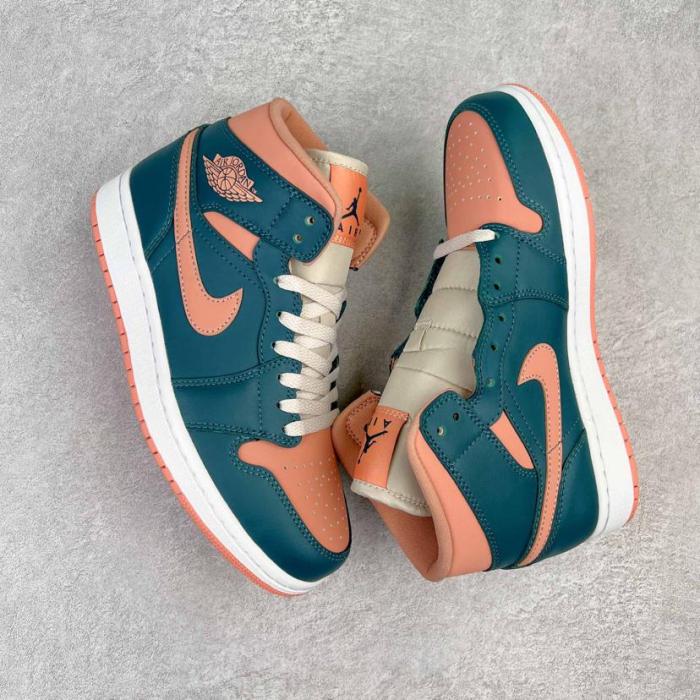 Jordan 1 Mid Dark Teal Green (W)