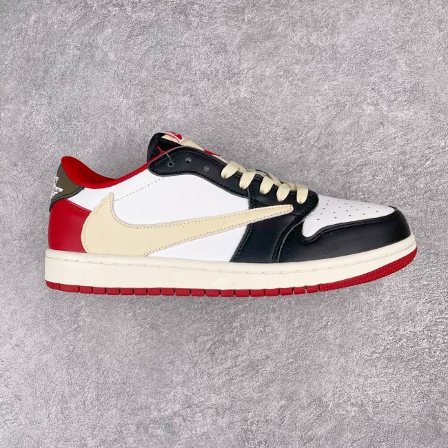 Jordan 1 Retro Low Travis Scott Black Red