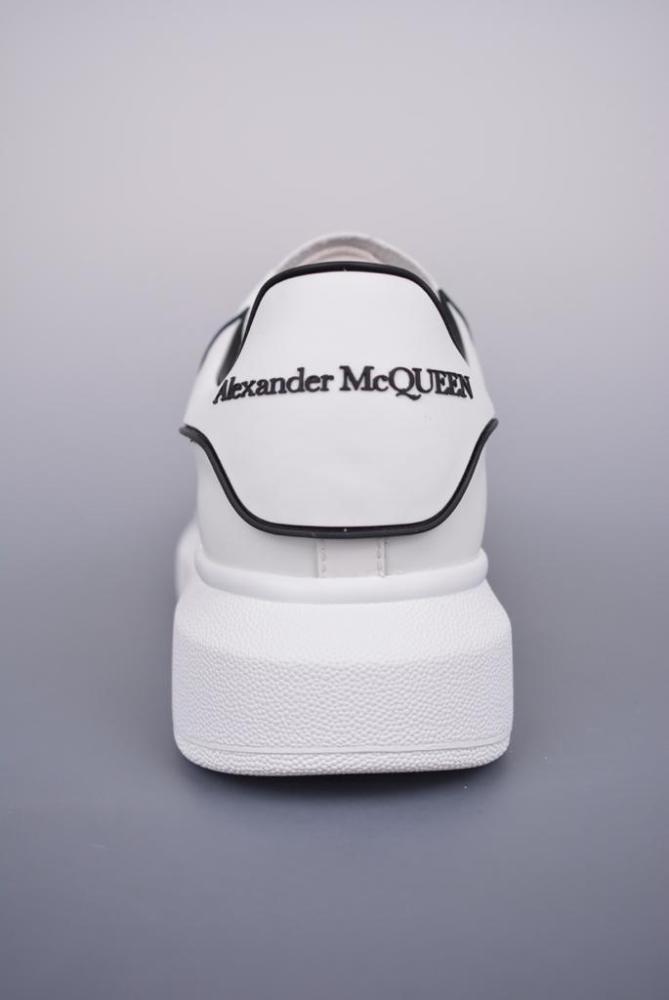 Alexander McQueen Oversized White Black Trim