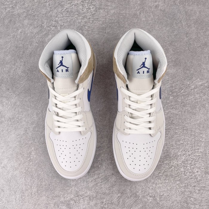 Jordan 1 Mid Tan Suede