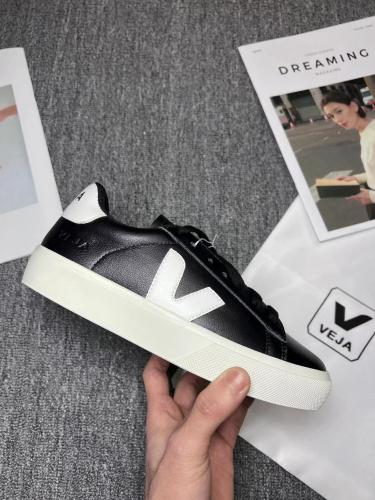 Veja Campo Low Chromefree Black White