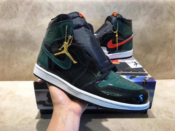 Jordan 1 Retro High SoleFly Art Basel Black