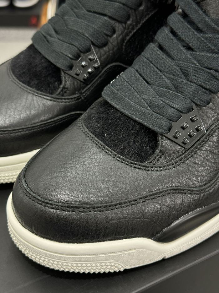Jordan 4 Retro Pony Hair Black