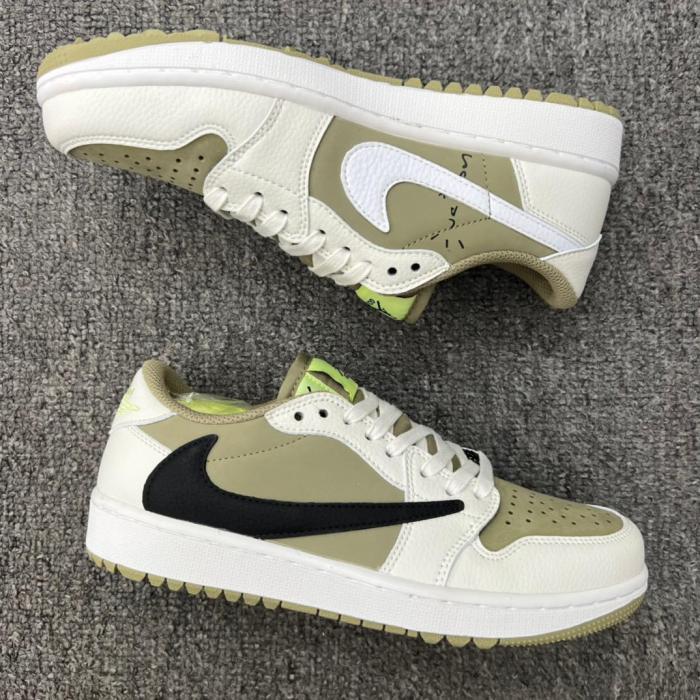 Jordan 1 Retro Low Golf Travis Scott Neutral Olive
