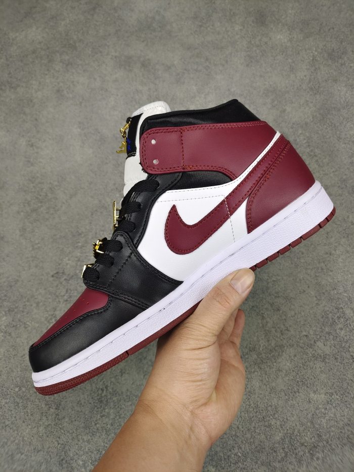 Jordan 1 Mid SE Black Dark Beetroot (W)