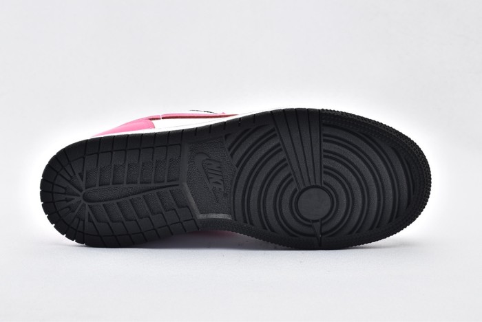 Jordan 1 Low Black Active Fuchsia