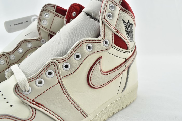 Jordan 1 Retro High Phantom Gym Red