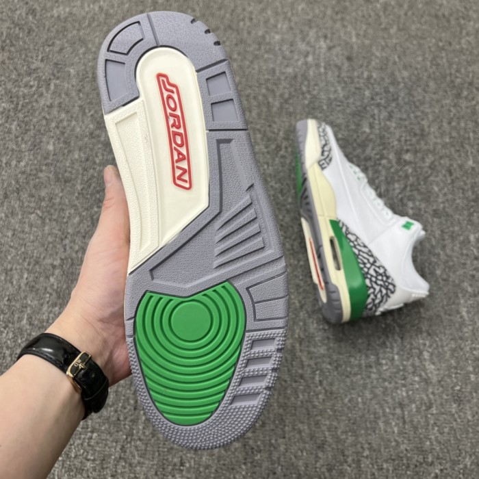 Jordan 3 Retro Lucky Green (Women's)