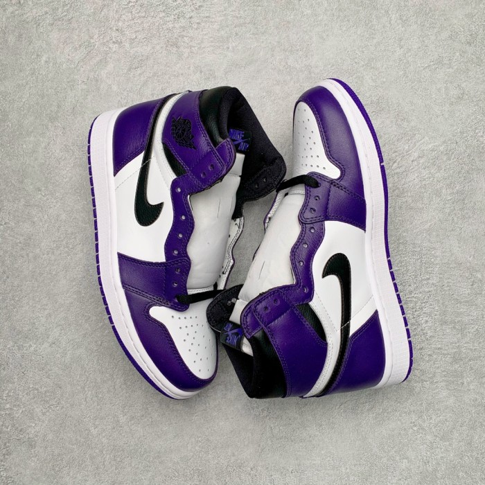 Jordan 1 Retro High Court Purple White