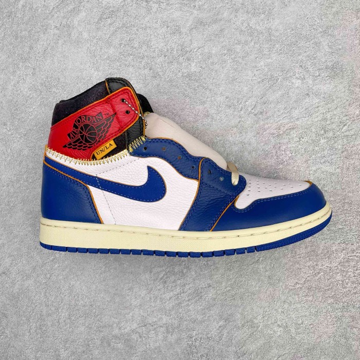 Jordan 1 Retro High Union Los Angeles Blue Toe