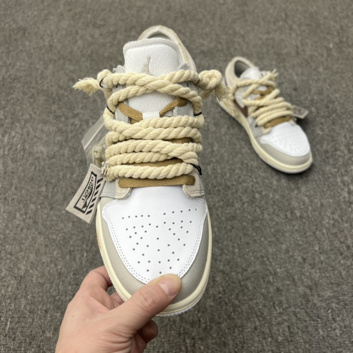 Jordan 1 Low Inside Out Tech Grey