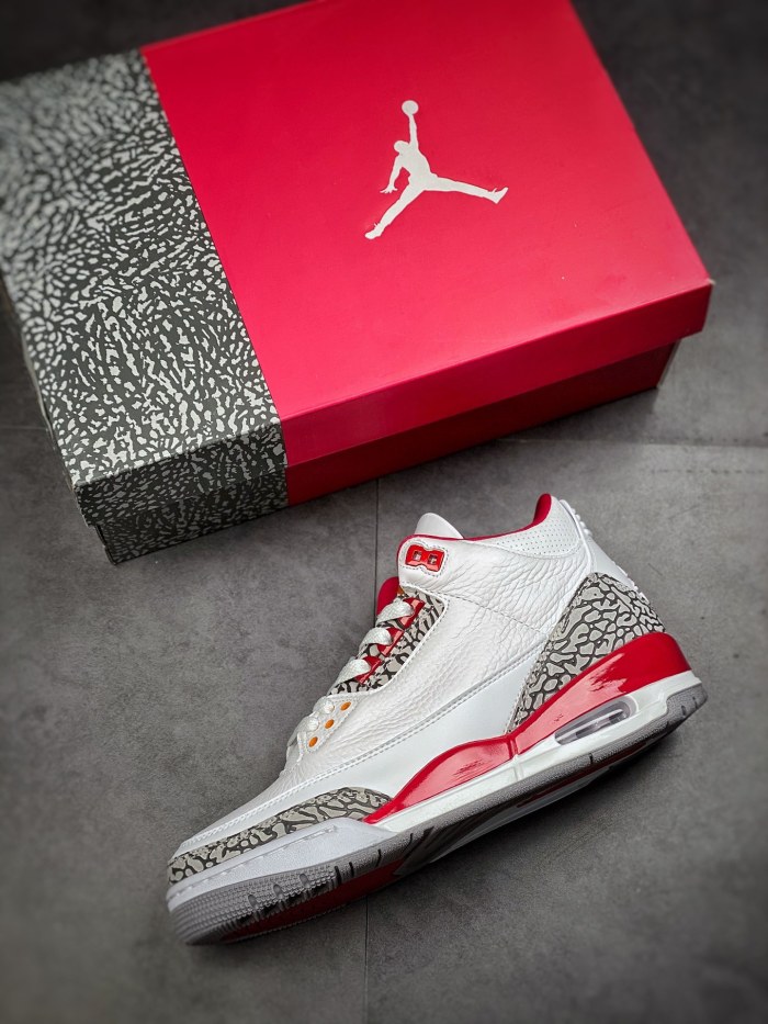 Jordan 3 Retro Cardinal Red